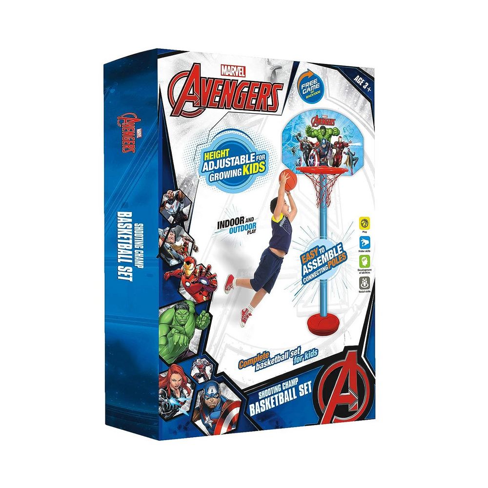Marvel Avengers Shooting Champ Basketball Set