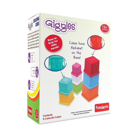 Stacking 8 Cubes Toy