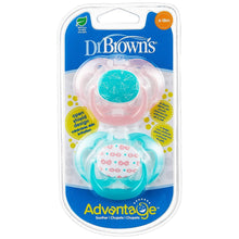 Load image into Gallery viewer, Dr. Brown`s Advantage Stage 2 Pacifier (Pack Of 2)
