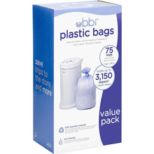 Load image into Gallery viewer, Disposable Diaper Pail Plastic Bags - 75Pcs

