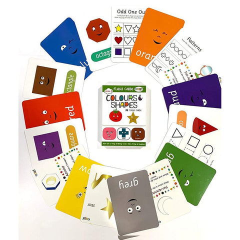 Colours And Shapes Flash Cards