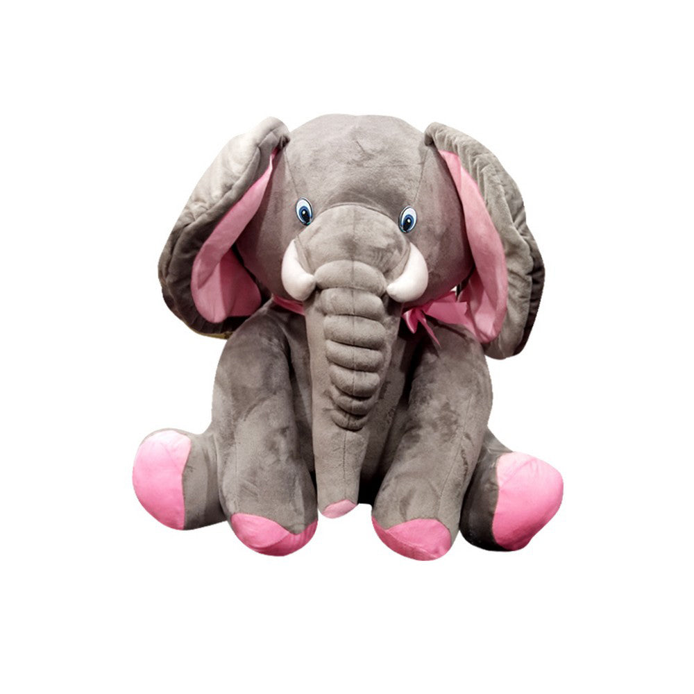 Grey Elephant Soft Toy - 30cm