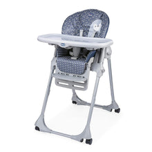 Load image into Gallery viewer, Grey Penguin Theme Polly Easy Highchair

