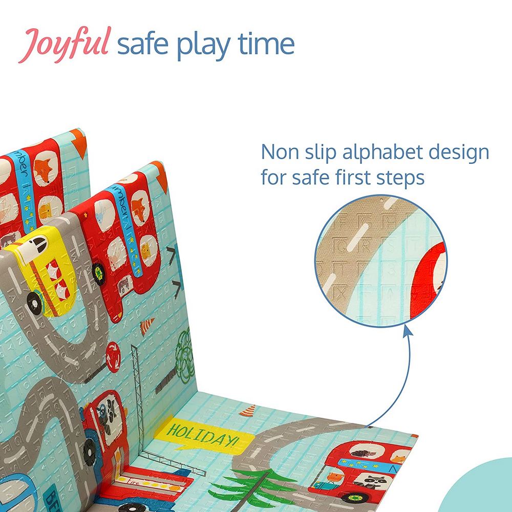 Cityscape Double Sided Water Proof Baby Play Mat