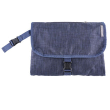 Load image into Gallery viewer, Denim Blue Baby Diaper Changing System

