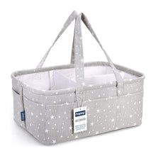 Load image into Gallery viewer, Pink And Grey Baby Diaper Caddy Organizer
