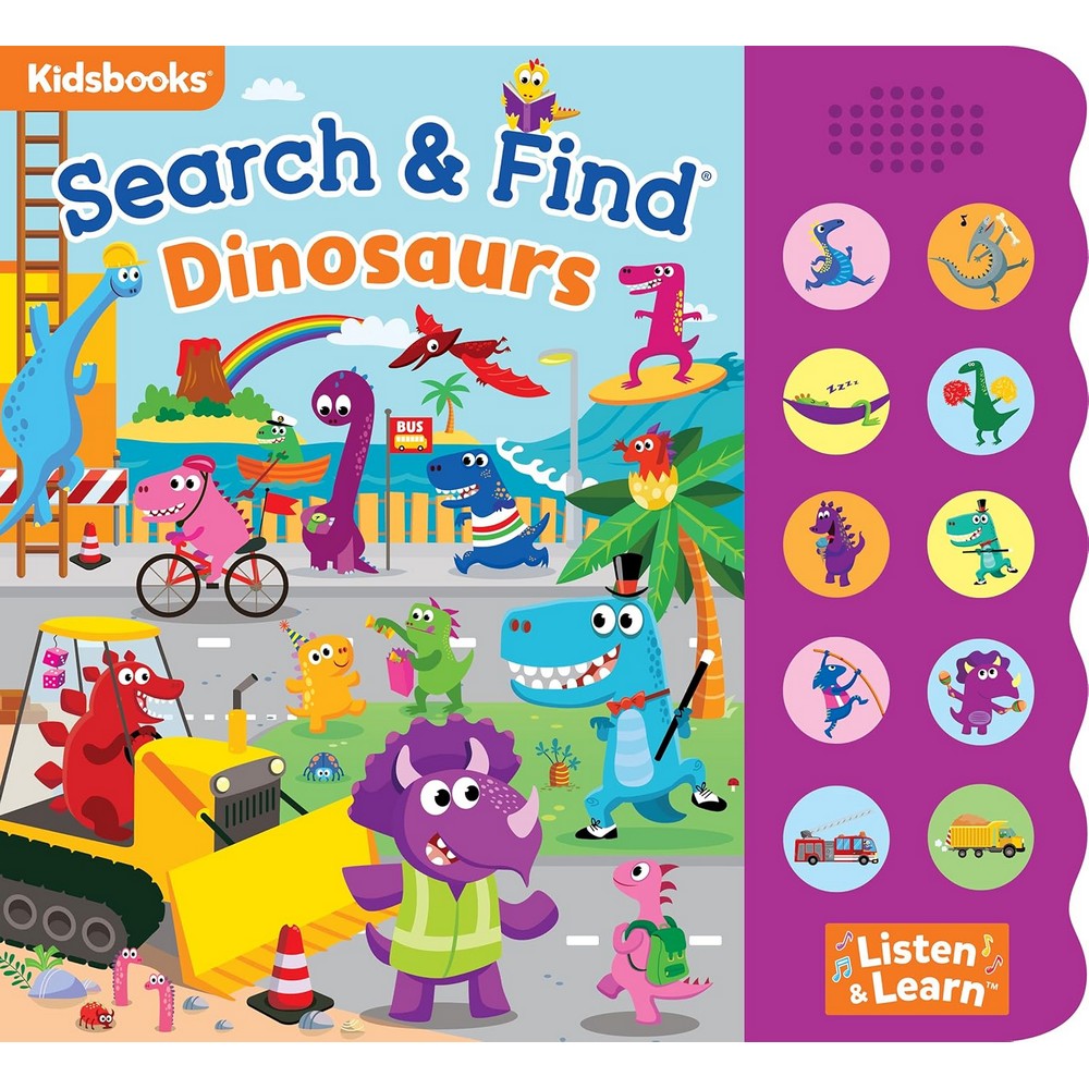 Search & Find Dinosaurs Sound Book