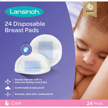Load image into Gallery viewer, Lansinoh Disposable Nursing Breast Pads (Pack Of 24)
