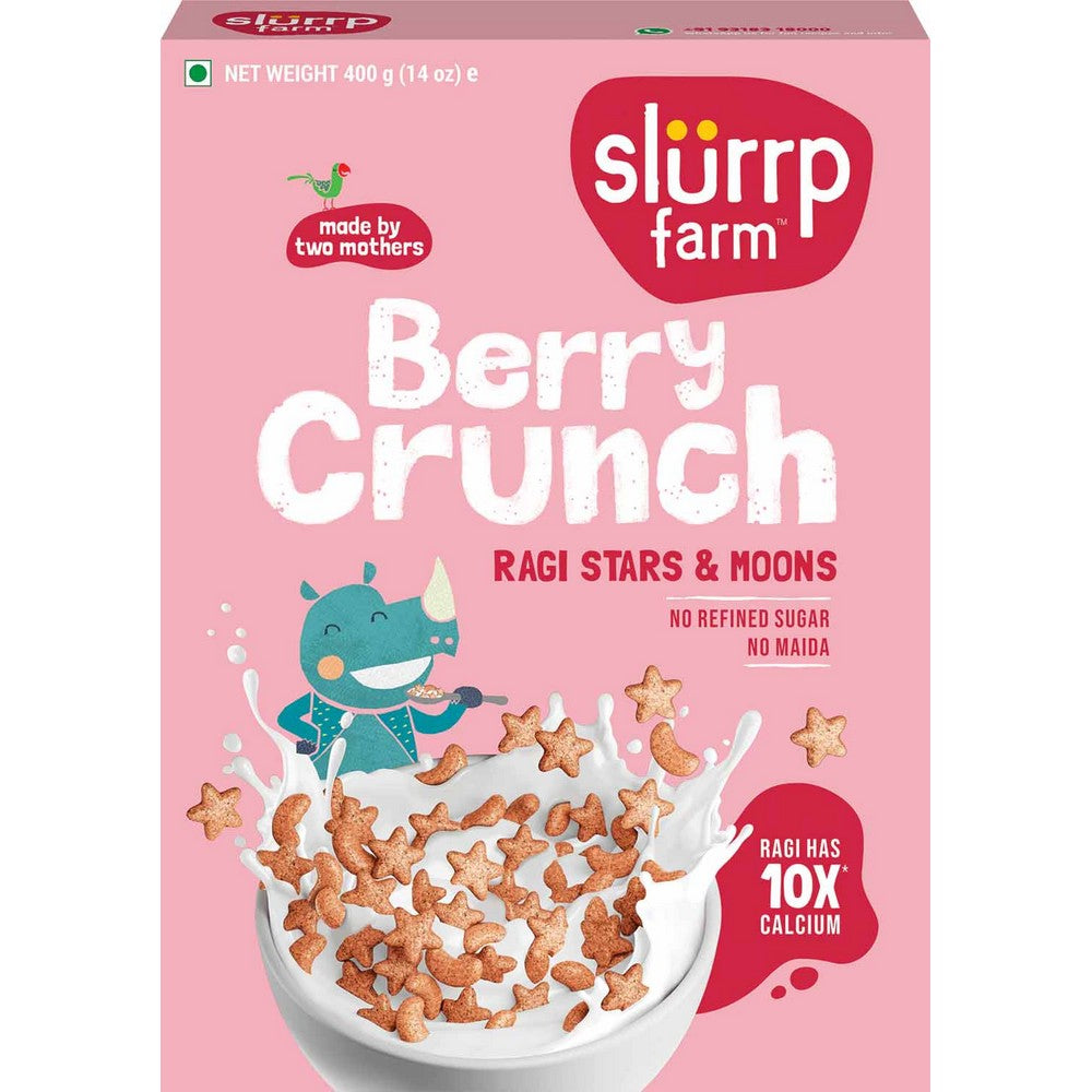 Berry Crunch Ragi Stars And Moons - 400gm