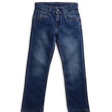 Load image into Gallery viewer, Denim Stone Washed Relaxed Fit Jeans
