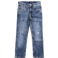 Denim Whiskered Relaxed Fit Jeans