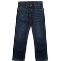 Denim Whiskered Relaxed Fit Jeans