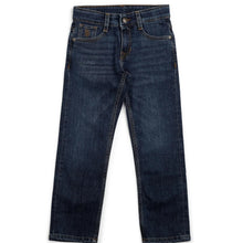 Load image into Gallery viewer, Denim Whiskered Relaxed Fit Jeans
