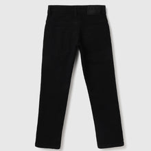 Load image into Gallery viewer, Black Solid Slim Fit Jeans
