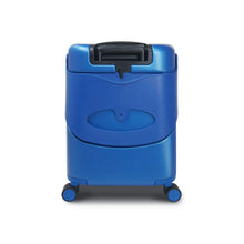 Load image into Gallery viewer, Miamily Cobalt Blue Ride-On Trolley Carry-On Luggage 18 Inches
