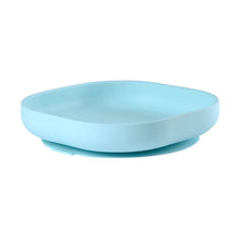 Load image into Gallery viewer, Blue Silicone Suction Section Plate With 2nd Stage Spoon
