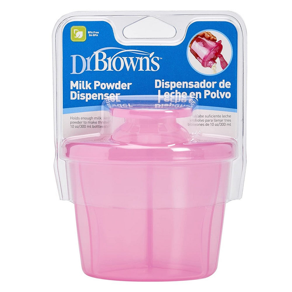 Dr Brown Pink Milk Powder Dispenser