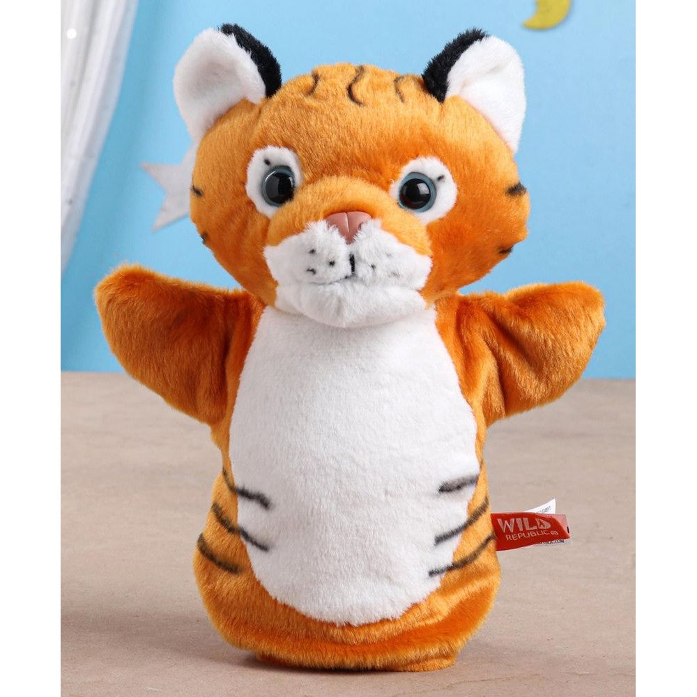 Tiger Shaped Hand Puppet