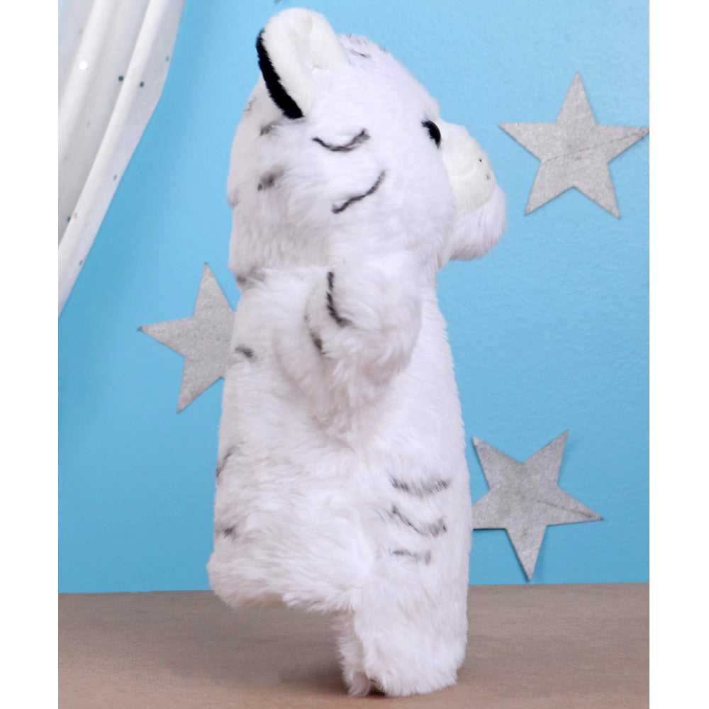 White Animal Face Hand Puppet