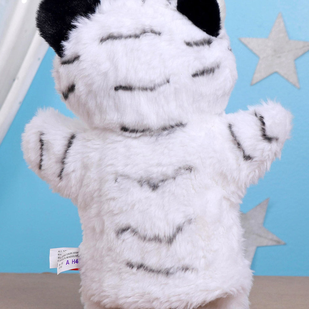 White Animal Face Hand Puppet