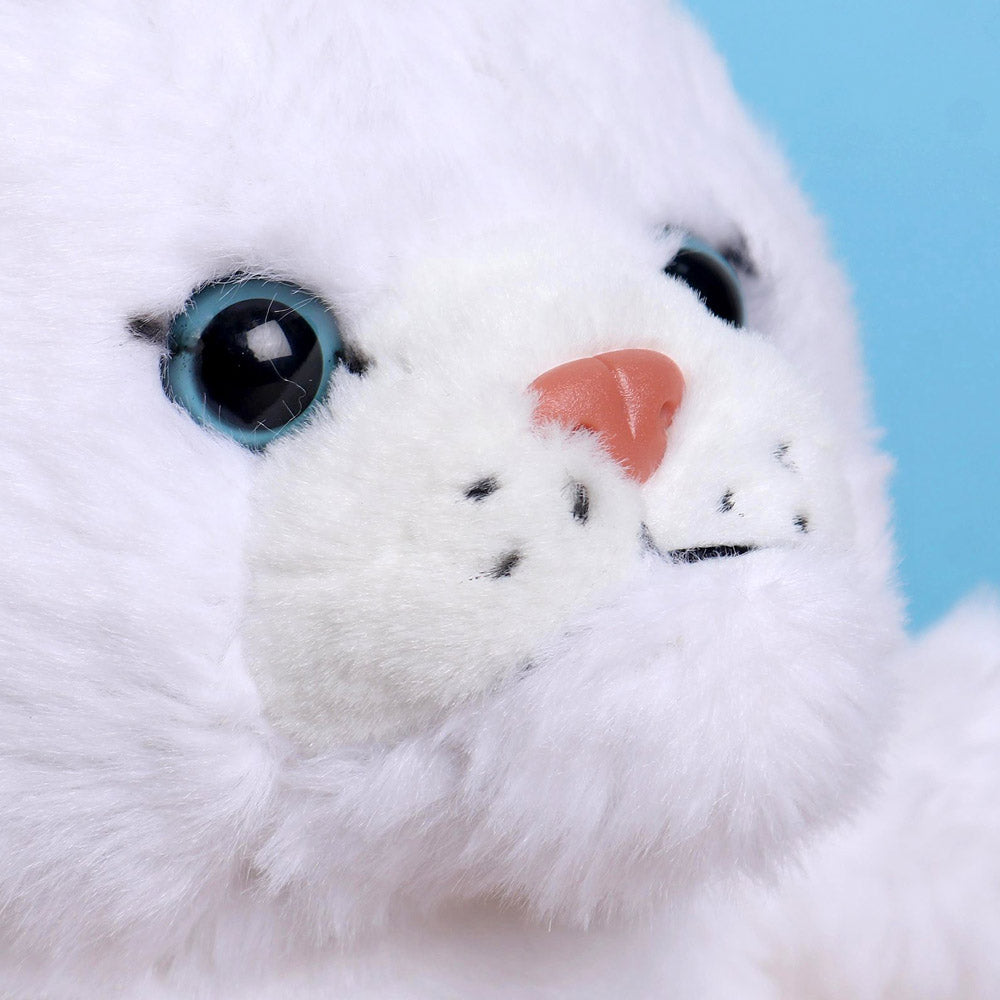 White Animal Face Hand Puppet