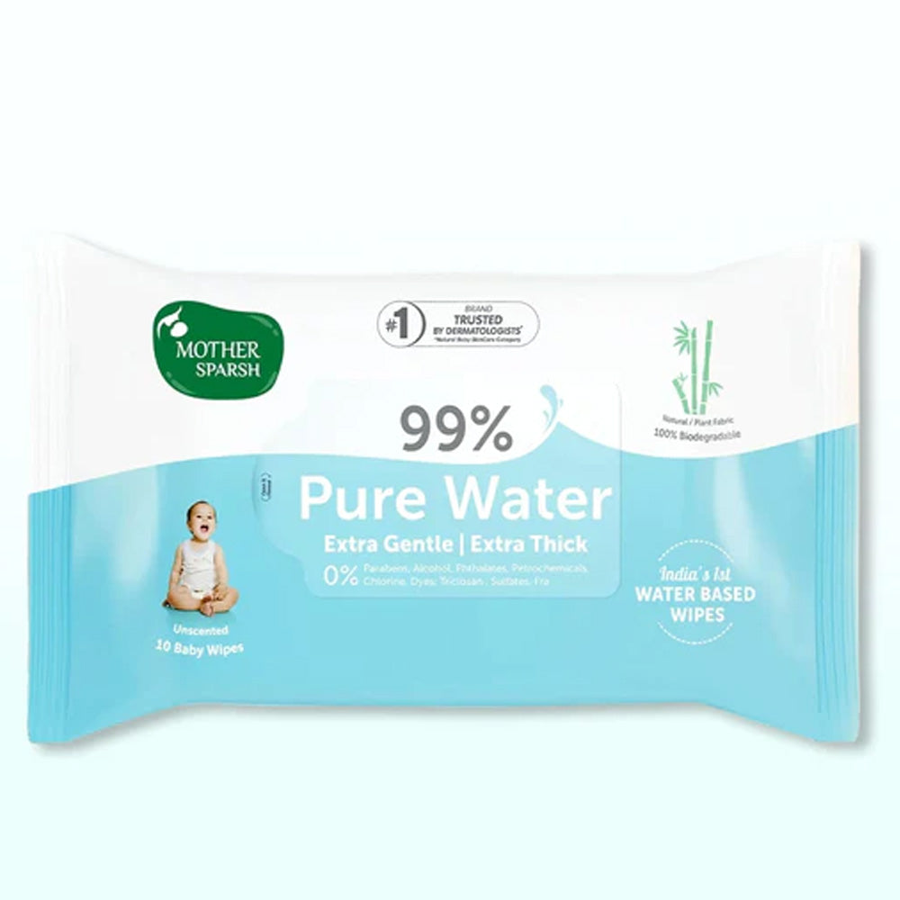 Pure Water Unscented Baby Wipes With Medical Grade Fabric For Sensitive Skin