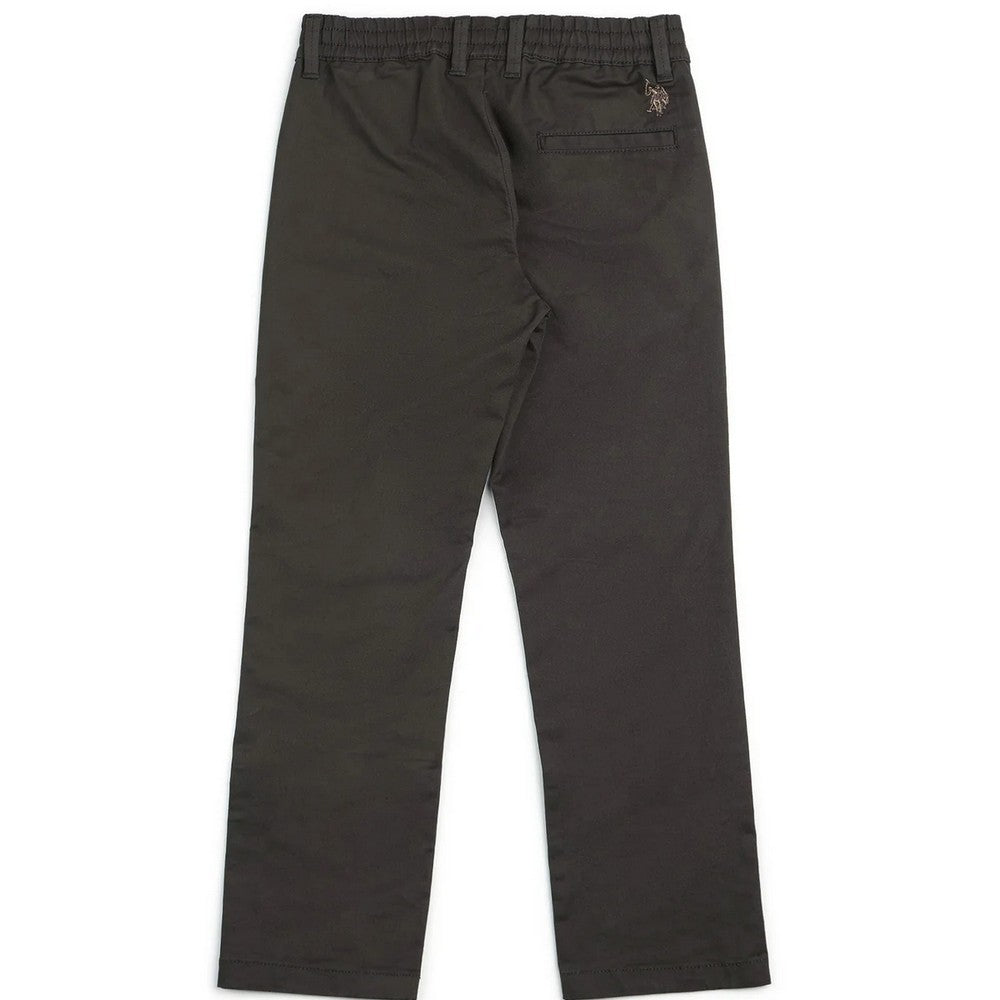 Olive Twill Regular Fit Trousers