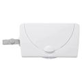 White On-The-Go Baby Wipes Dispenser