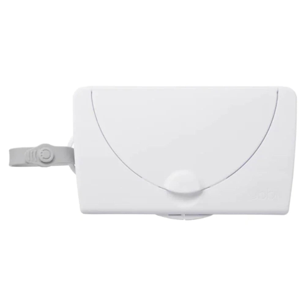 White On-The-Go Baby Wipes Dispenser
