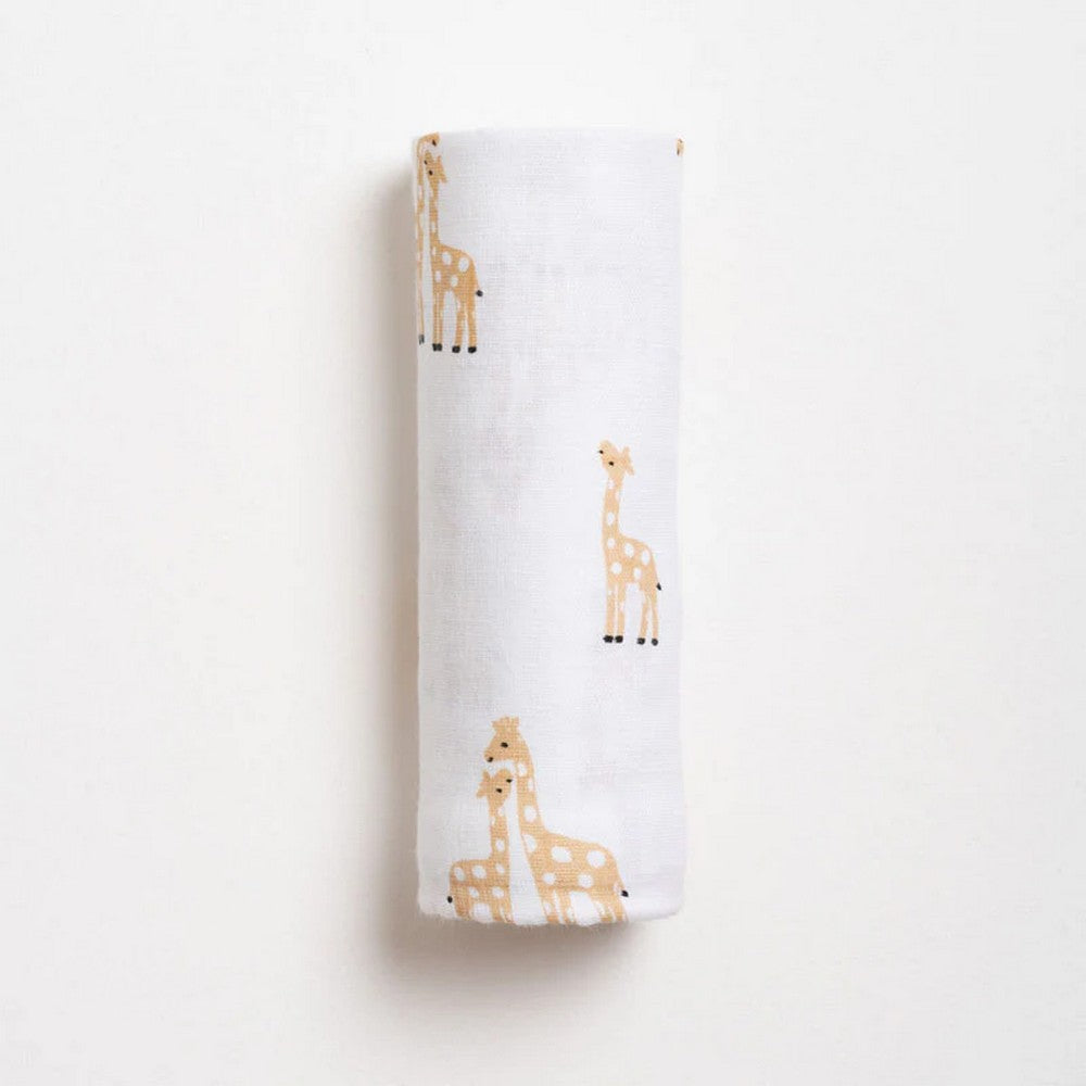 Stand Tall Theme Muslin Swaddle