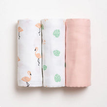 Load image into Gallery viewer, Flamingo Theme Swaddle - Pack Of 3
