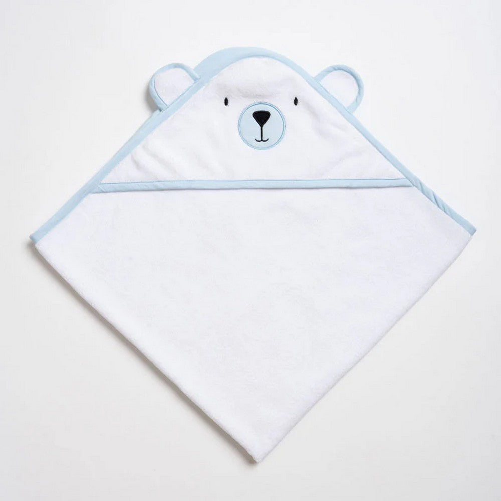 Blue Bear Hooded Towels