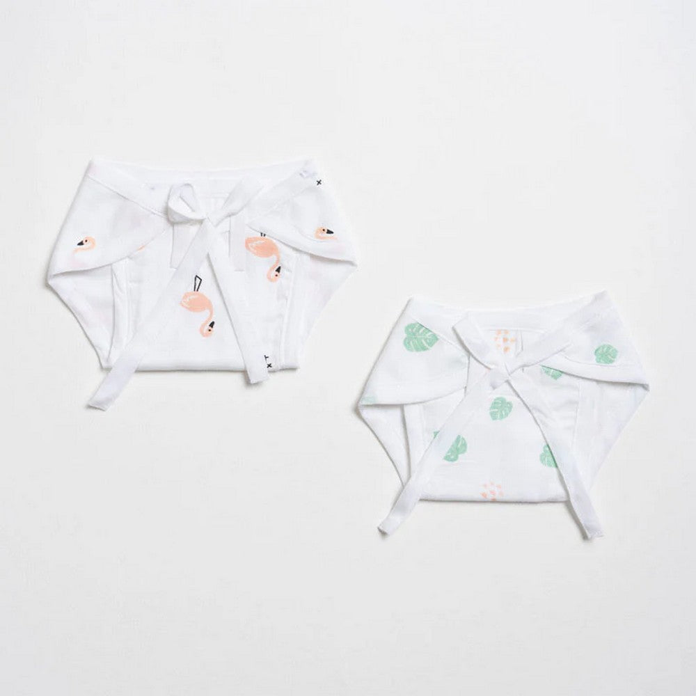 Flamingo Theme Nappy - Pack Of 2