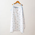 White Airplane Theme Nursing Apron