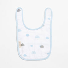 Load image into Gallery viewer, Blue Airplane Printed Classic Muslin Bib
