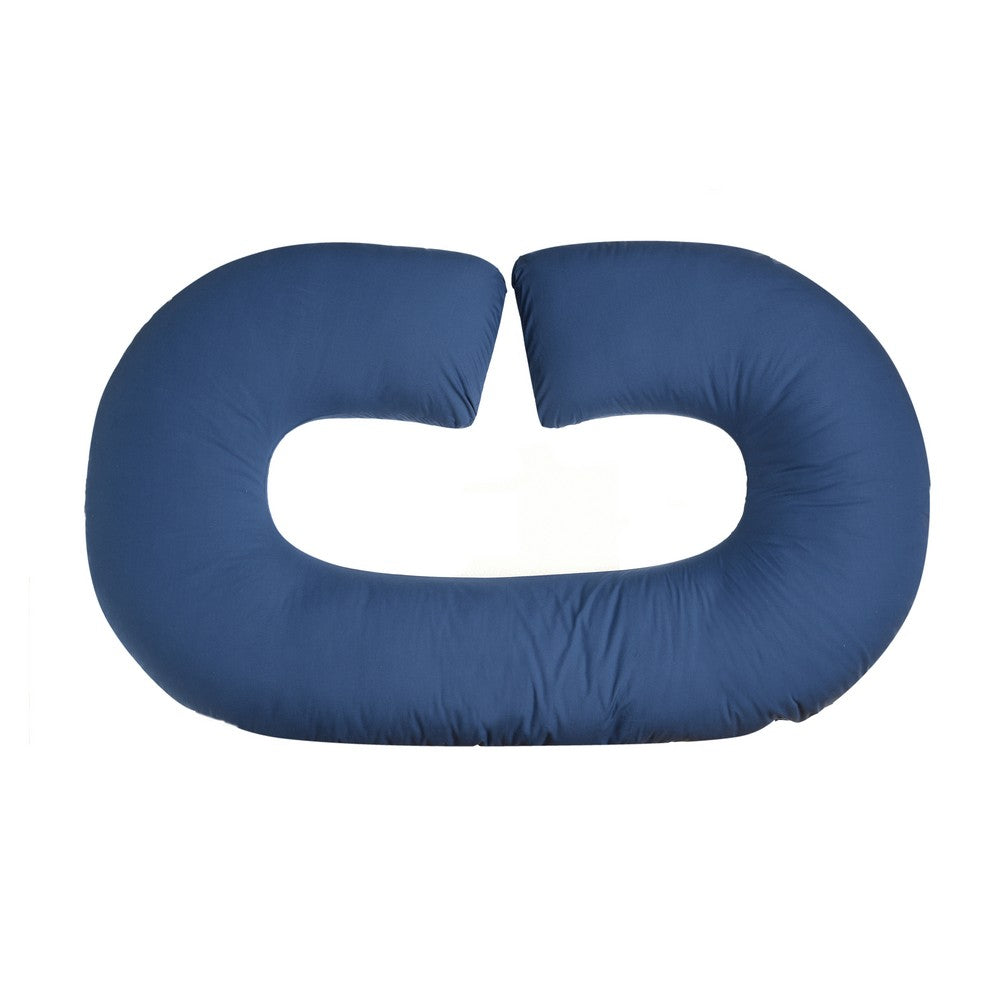 Navy Blue Plain Body Pillow