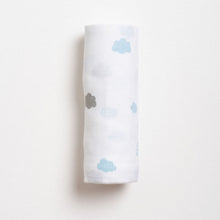 Load image into Gallery viewer, White Airplane Printed Muslin Swaddle Pack Of 2
