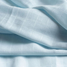 Load image into Gallery viewer, Blue Plain Baby Muslin Swaddle
