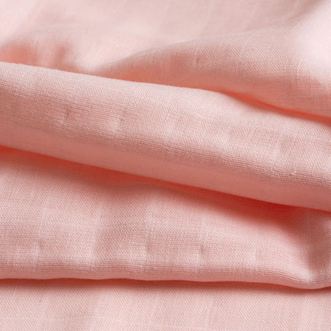 Pink Plain Baby Muslin Swaddle