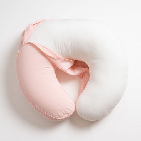 Peach Flamingo Printed Nursing Pillow