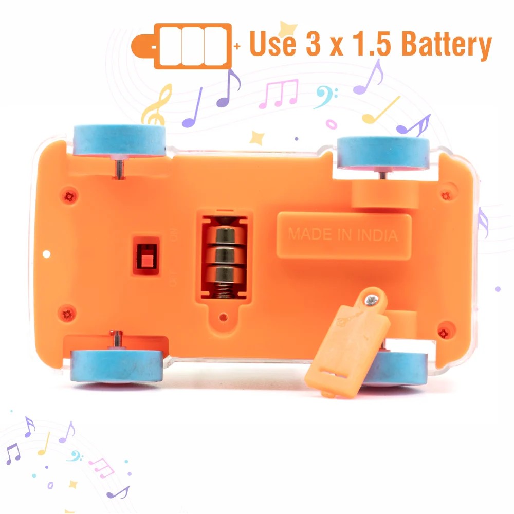 Transparent Gear Bus (Color May Vary)