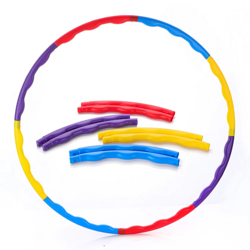 Detachable Hula Hoop Rings For Kids With 8 Interlockable Piece