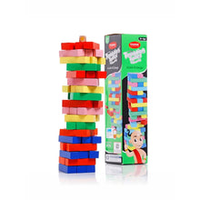 Load image into Gallery viewer, Colorful Wooden Tumbling Tower Game
