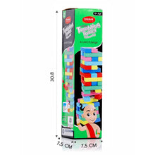 Load image into Gallery viewer, Colorful Wooden Tumbling Tower Game
