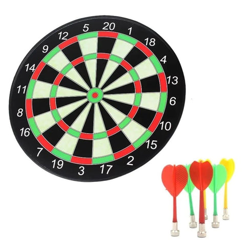 Magnetic Dartboard With 6 Darts