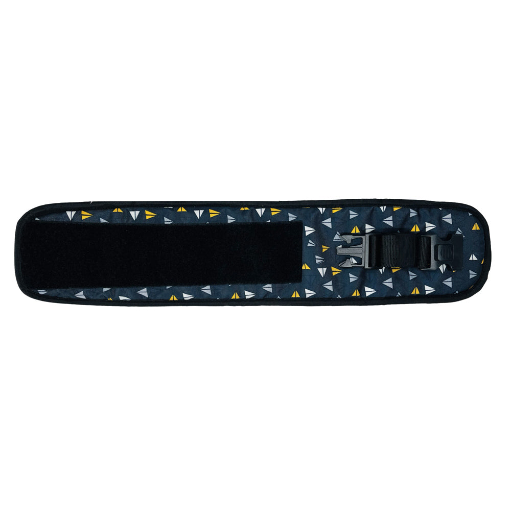 Navy Airplane Printed Baby Carrier With Hip Seat