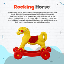 Load image into Gallery viewer, Yellow Rocking Horse
