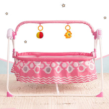 Load image into Gallery viewer, Infantso Deluxe Baby Cradle-Pink &amp; Grey
