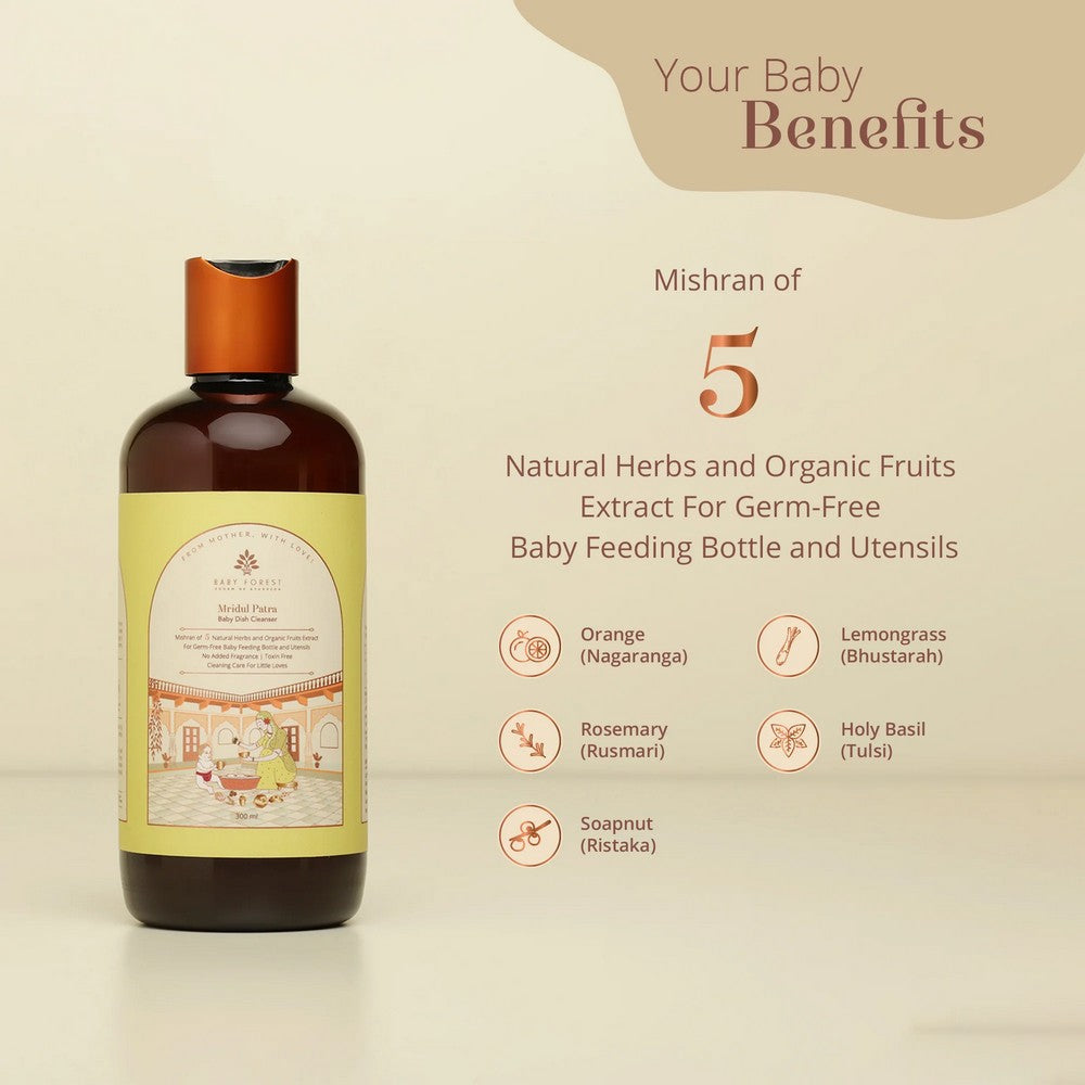 Mridul Patra Ayurvedic Baby Dish Cleanser