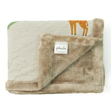 Load image into Gallery viewer, Wild Safari Natural &amp; Knitted Blanket
